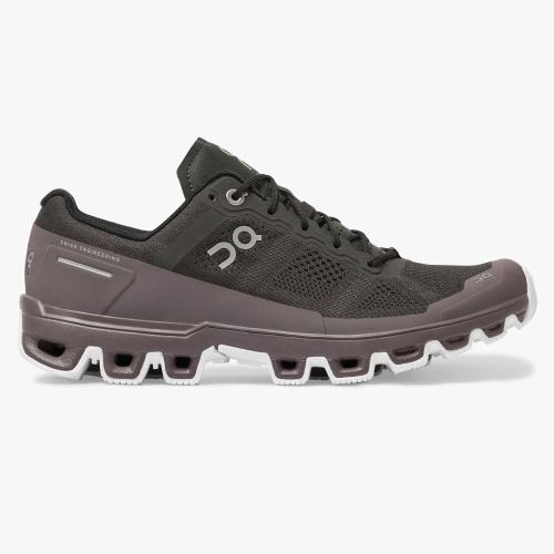 Scarpe Trail Running ON Cloudventure Donna Nere/Cioccolato IT 70805